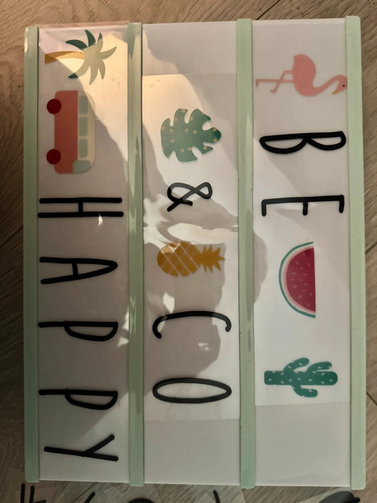 Customizable LED light box – Very Good condition – photo 4